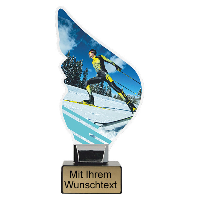 Produktbild von Acryltrophäe Skilanglaufen
