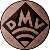 Emblem 25mm DMV, bronze