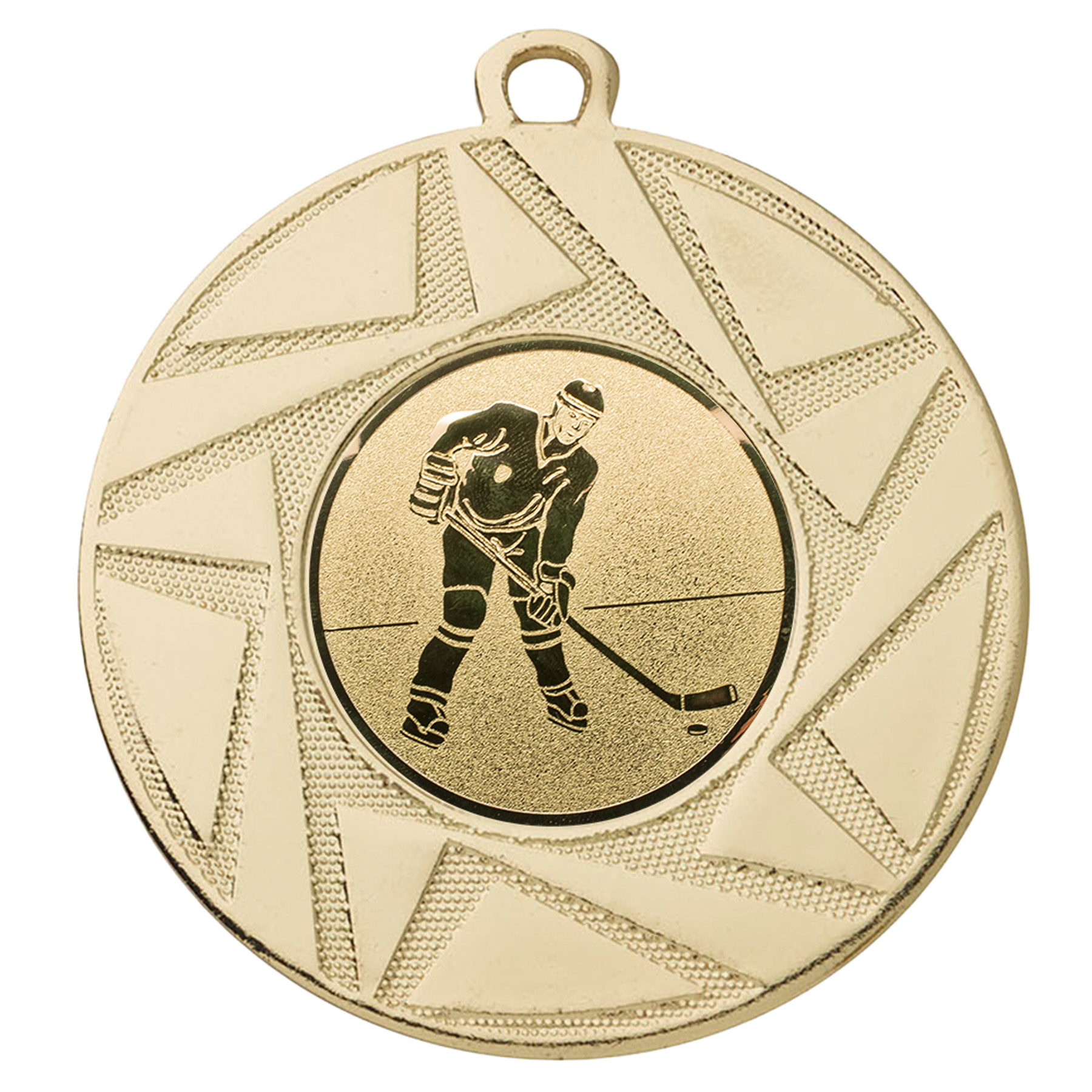 Produktbild von Eishockey-Medaille "Ranunkeln" Ø 50 mm inkl. Kordel