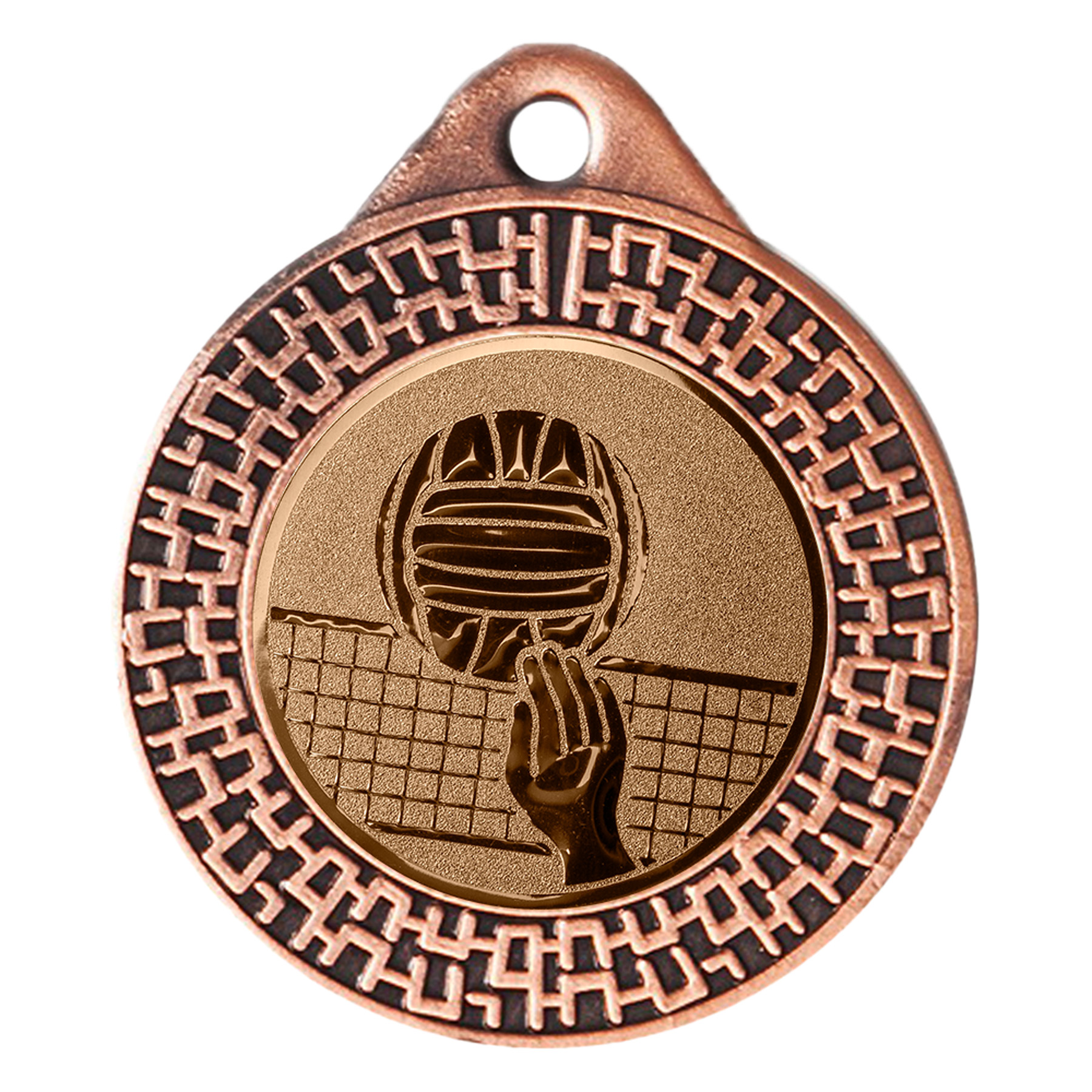 Produktbild von Volleyball-Medaille "Christrosen" Ø 40 mm inkl. Kordel