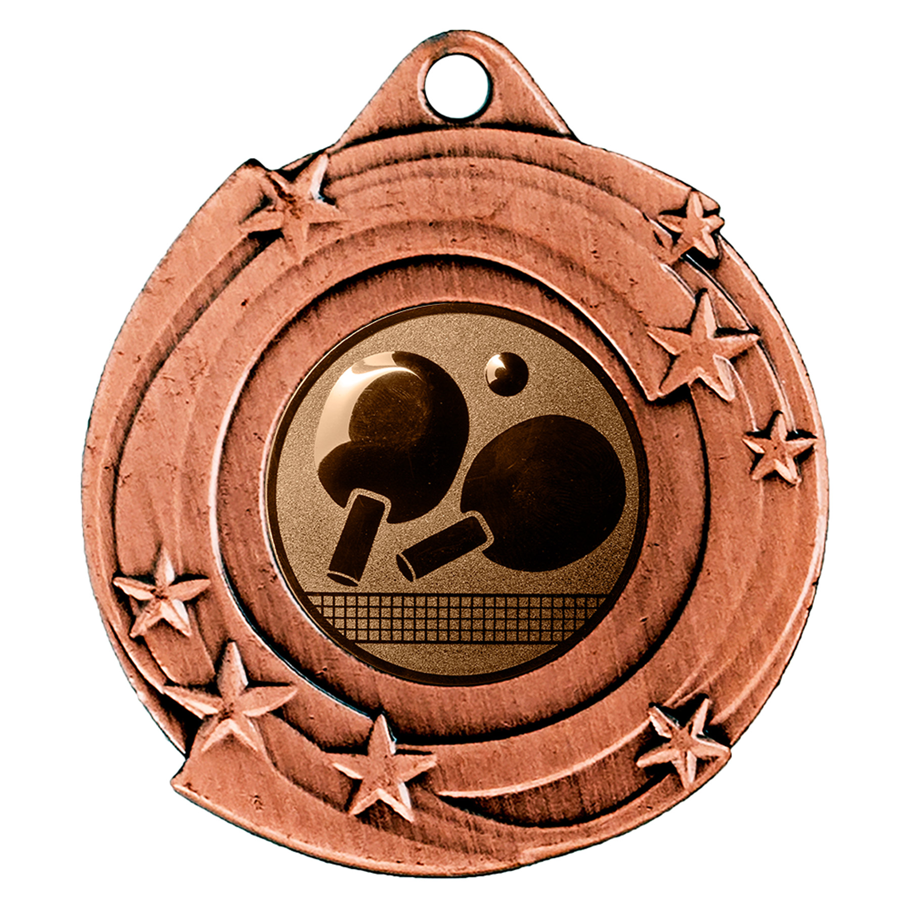 Produktbild von Tischtennis-Medaille "Santini" Ø 50 mm inkl. Kordel