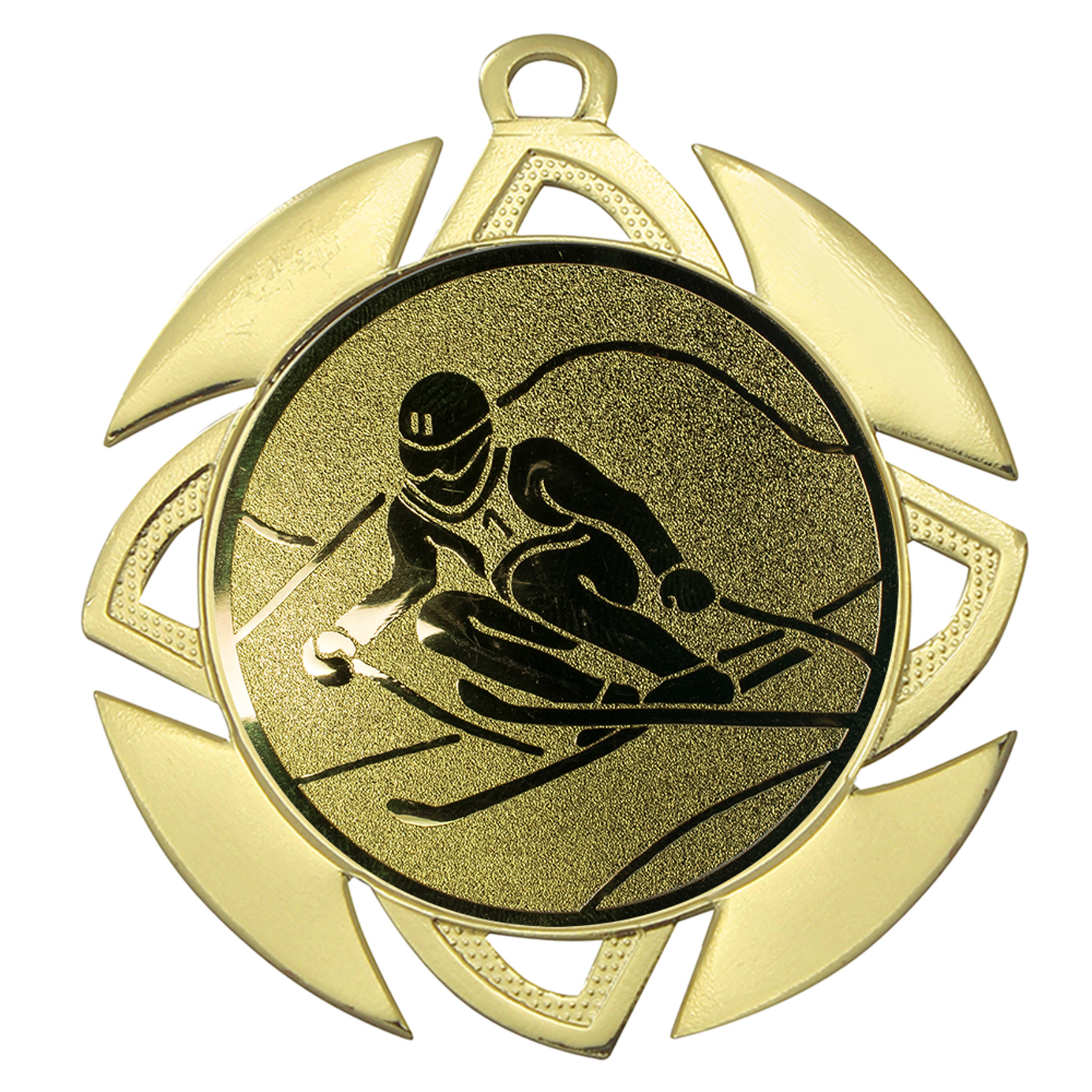 Produktbild von Skimedaille "Allium" Ø 70 mm inkl. Kordel