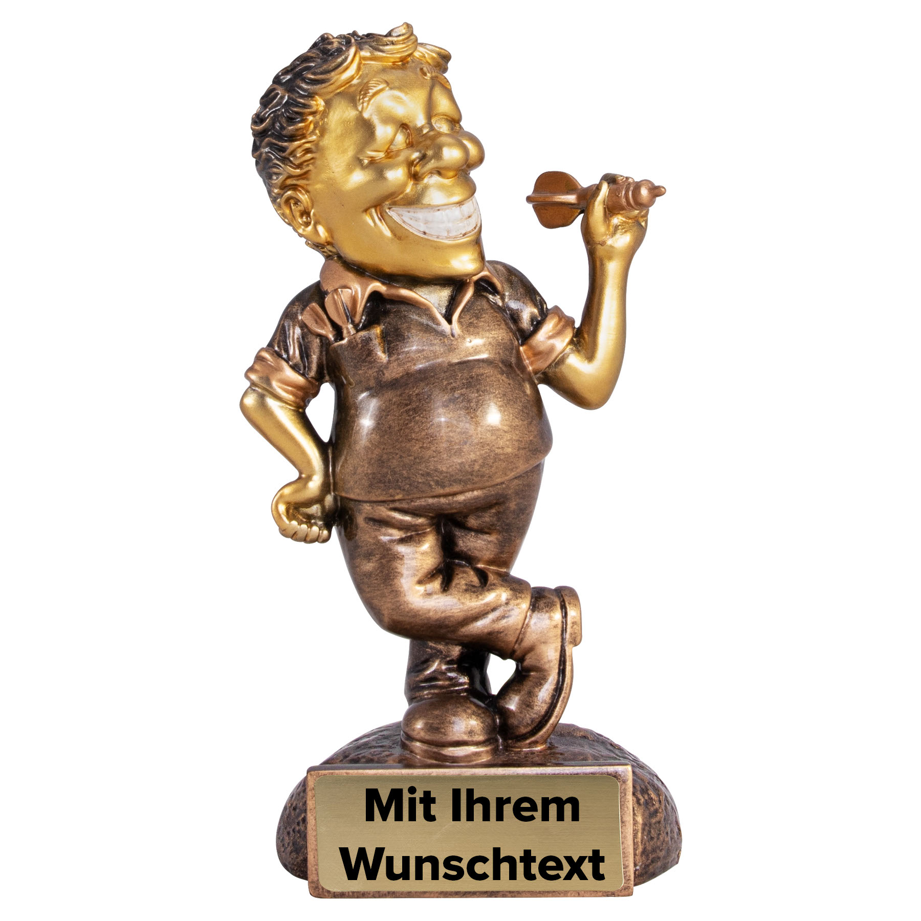 Produktbild von Trophäe Darts 39746 bronze