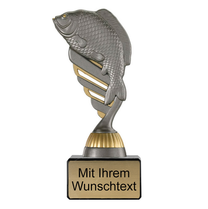 Produktbild von Angelpokal PF233 altsilber/gold