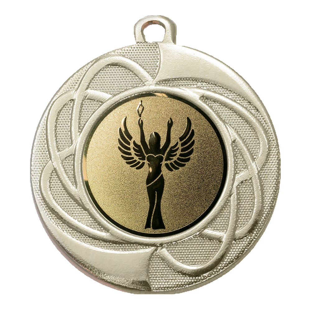 Produktbild von Medaille "Ares" Ø 45 mm inkl. Wunschemblem und Kordel