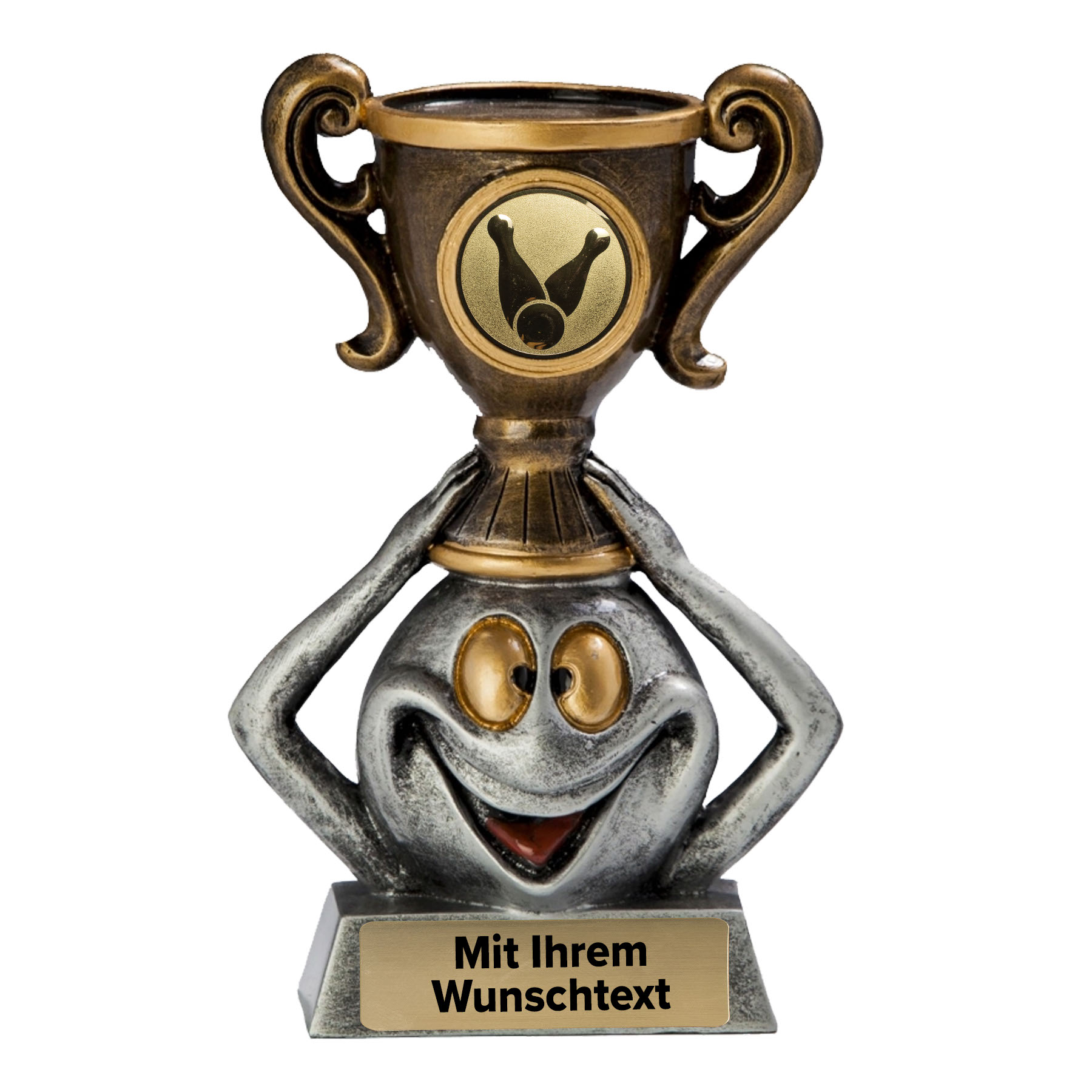 Produktbild von Kinder Trophäe 3er Serie 39484 silber/gold