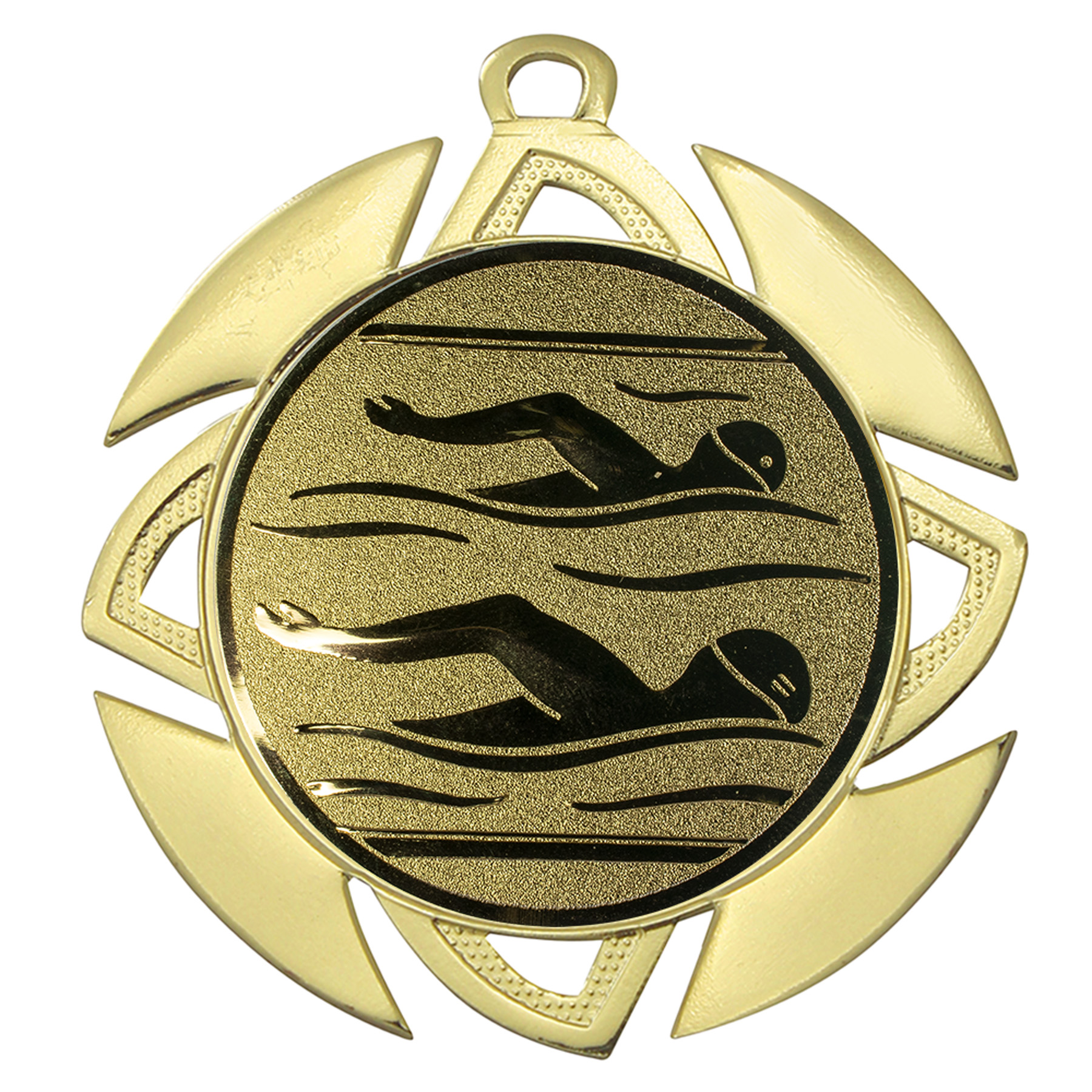 Produktbild von Schwimmmedaille "Allium" Ø 70 mm inkl. Kordel