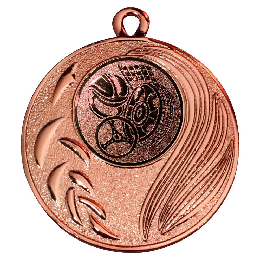 Produktbild von Motorsport-Medaille "Freesien" Ø 50 mm inkl. Kordel