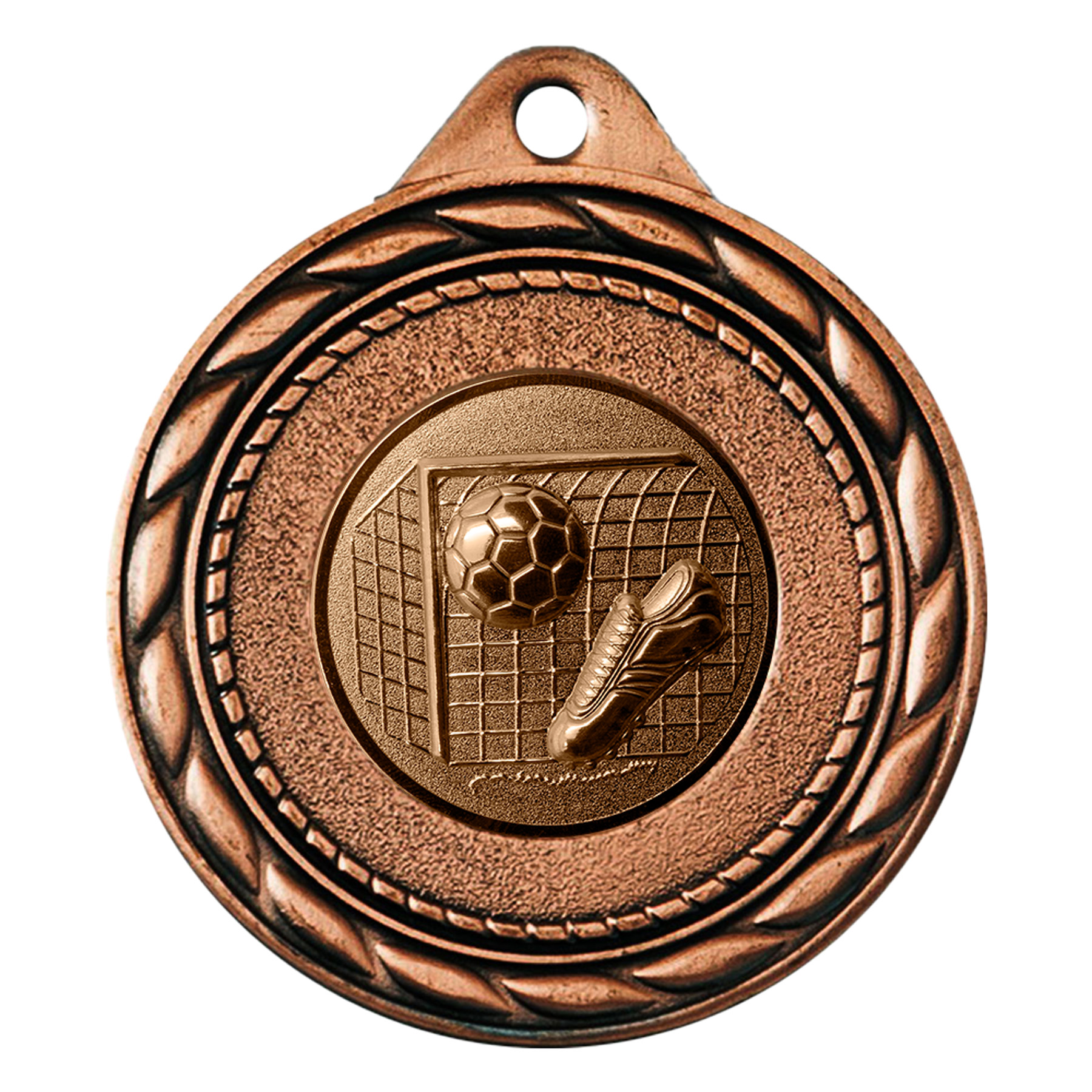 Produktbild von Fußball-Medaille "Protea" Ø 50 mm inkl. Kordel