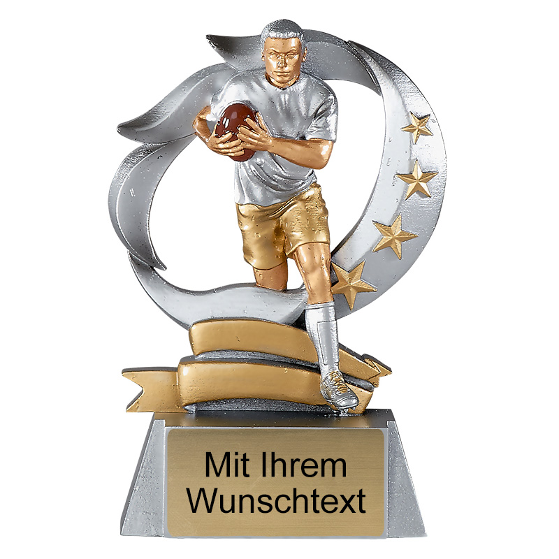 Produktbild von Trophäe Footballer FS61415 silber