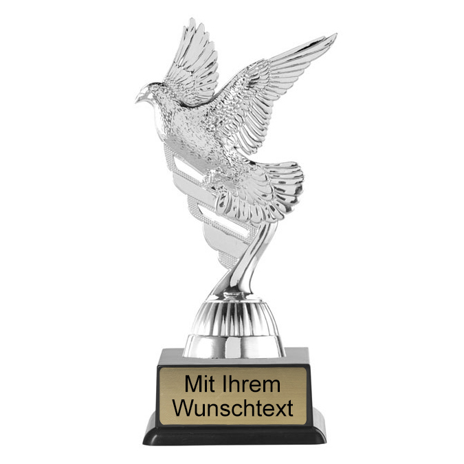 Produktbild von Tierpokal "Taube" PF141-M60 silber