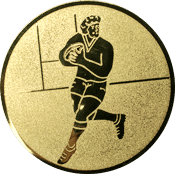 Emblem 50mm Footballer, gold