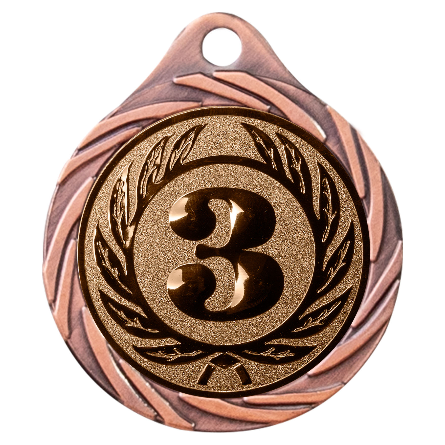 Produktbild von Express-Medaille "Krokus" Ø 32 mm inkl. Wunschemblem und Kordel