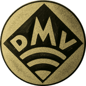 Emblem 25mm DMV, gold