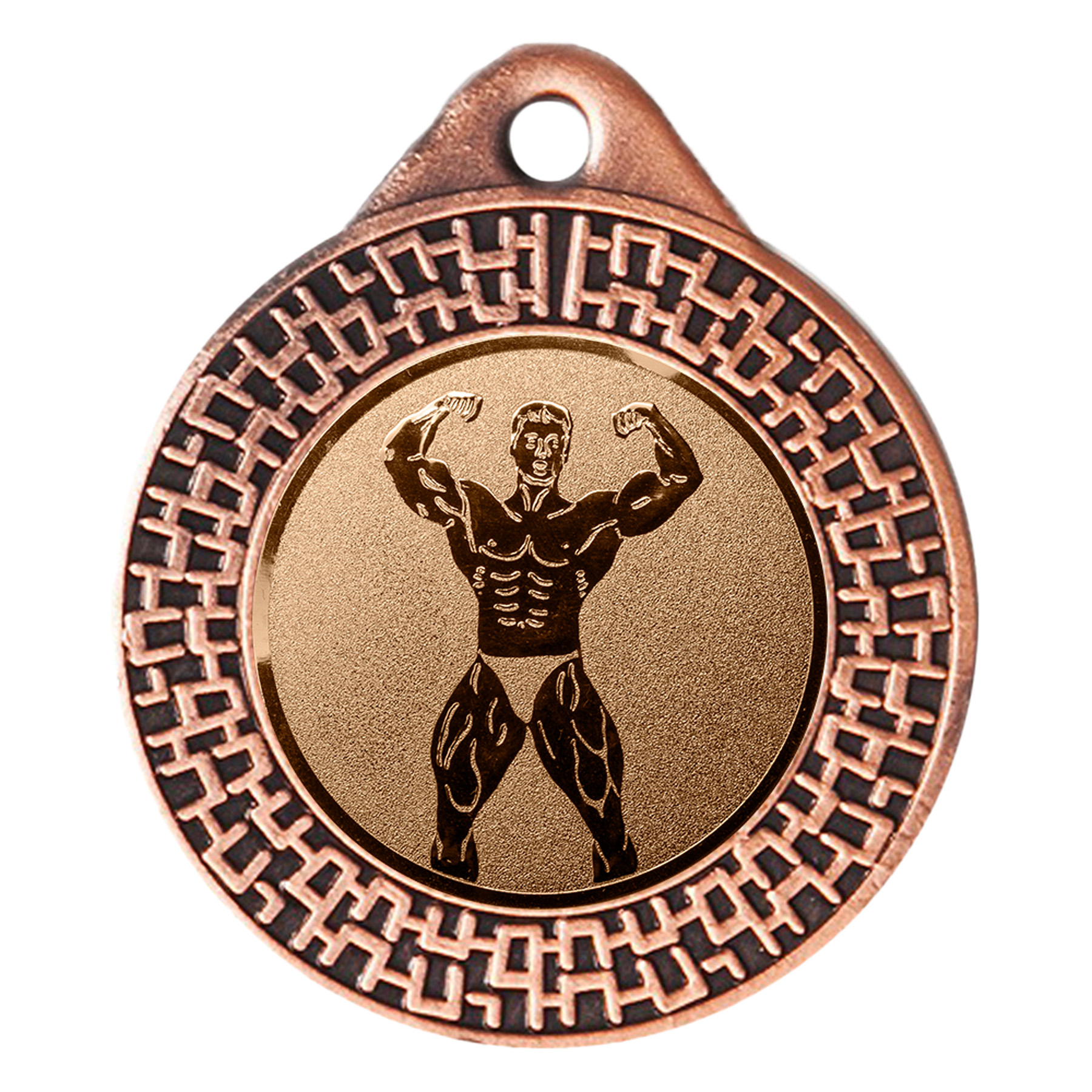 Produktbild von Bodybuilding-Medaille "Christrosen" Ø 40 mm inkl. Kordel