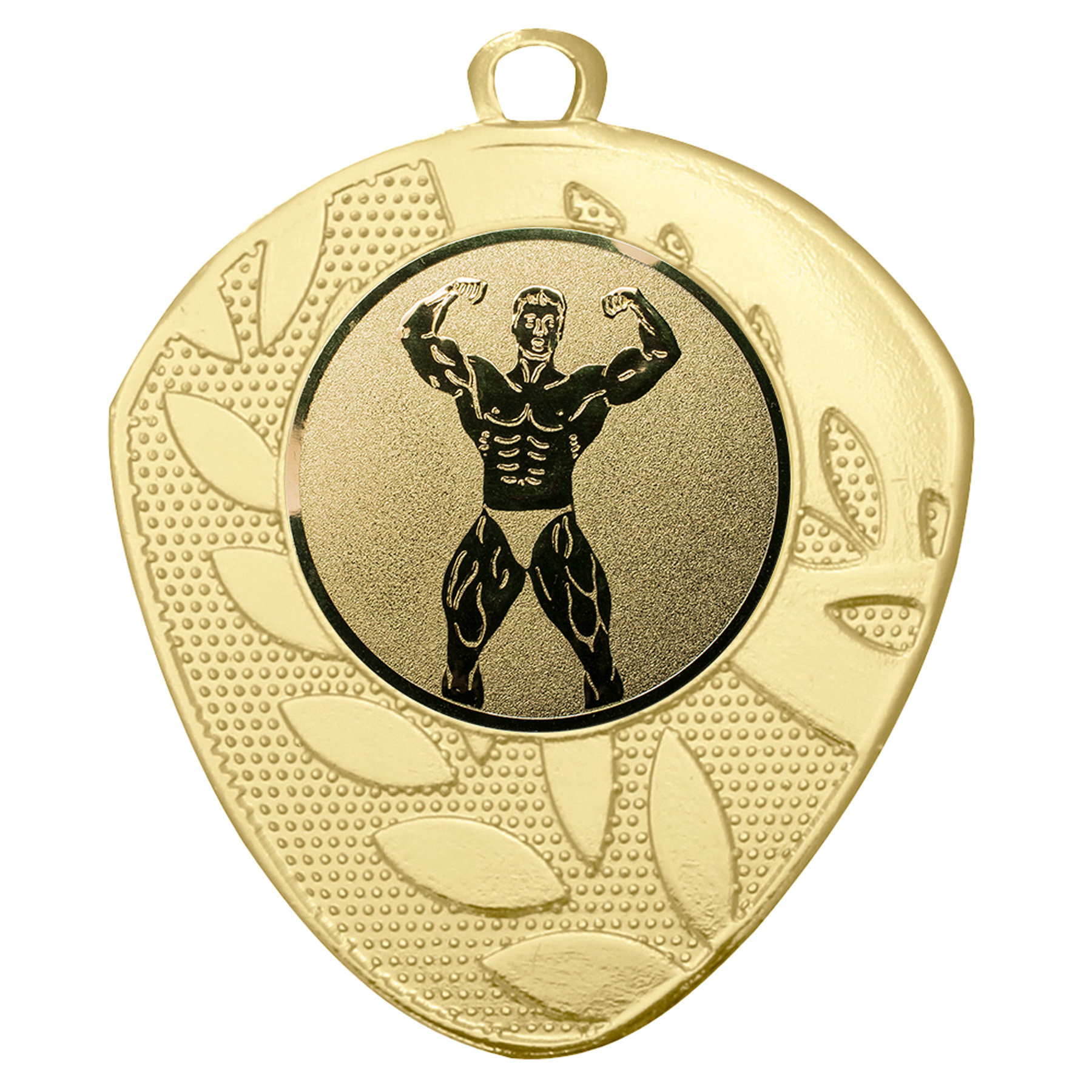 Produktbild von Bodybuilding-Medaille "Aesculus" Ø 50 mm inkl. Kordel
