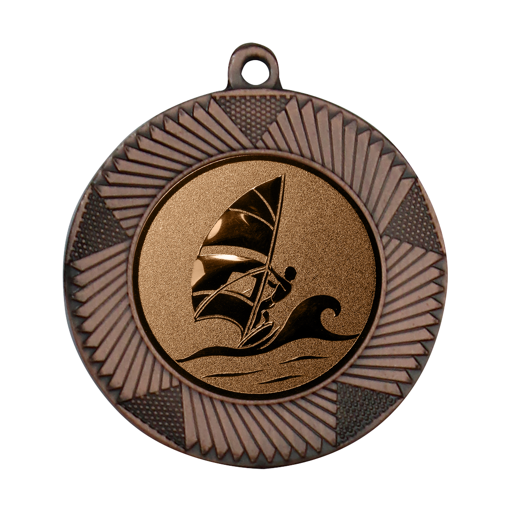 Produktbild von Medaille "Hortensien" Ø 40mm mit Wunschemblem und Band