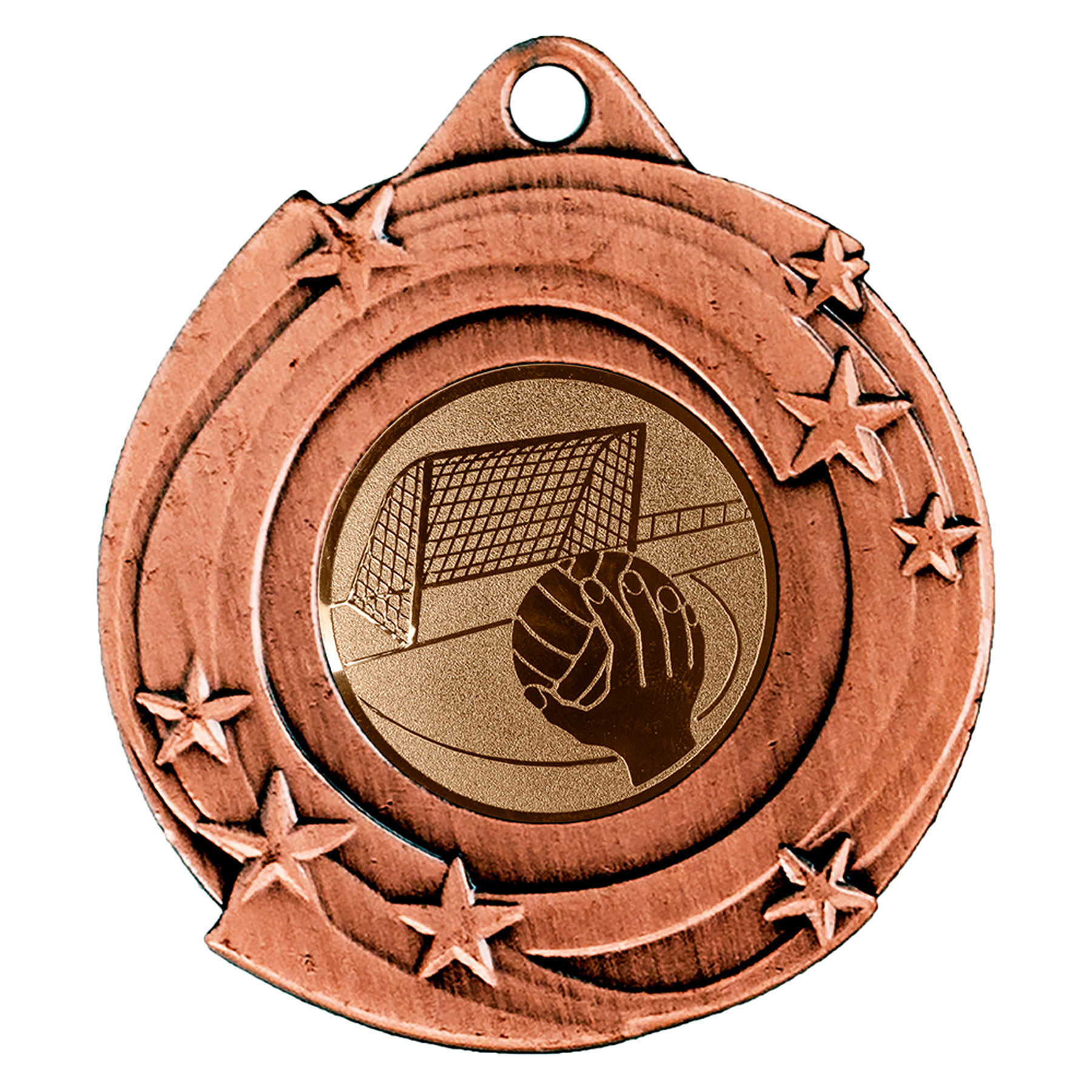 Produktbild von Handball-Medaille "Santini" Ø 50 mm inkl. Kordel