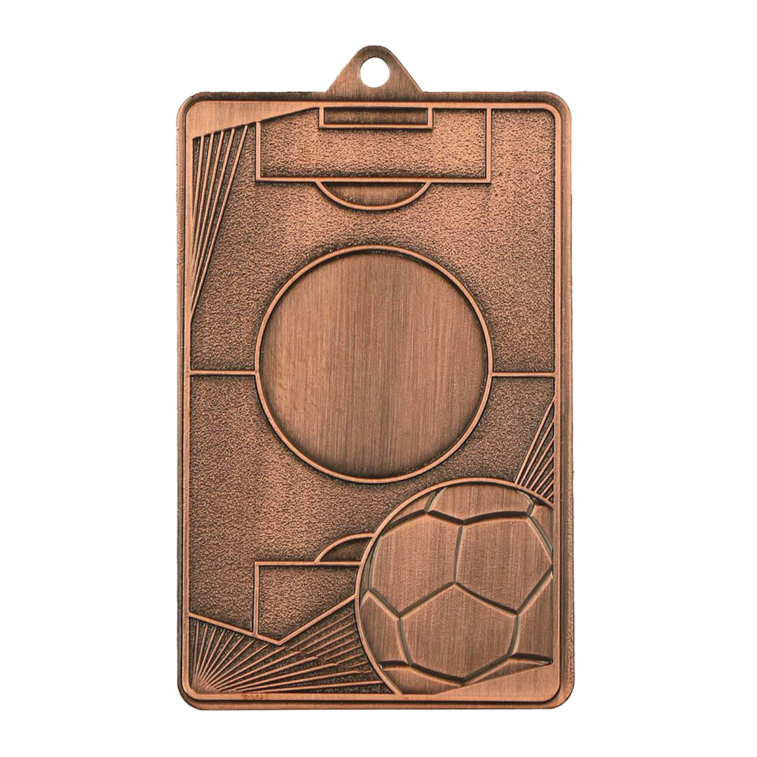 Produktbild von Fußballmedaille "Fruchtschiefer" inkl. Kordel
