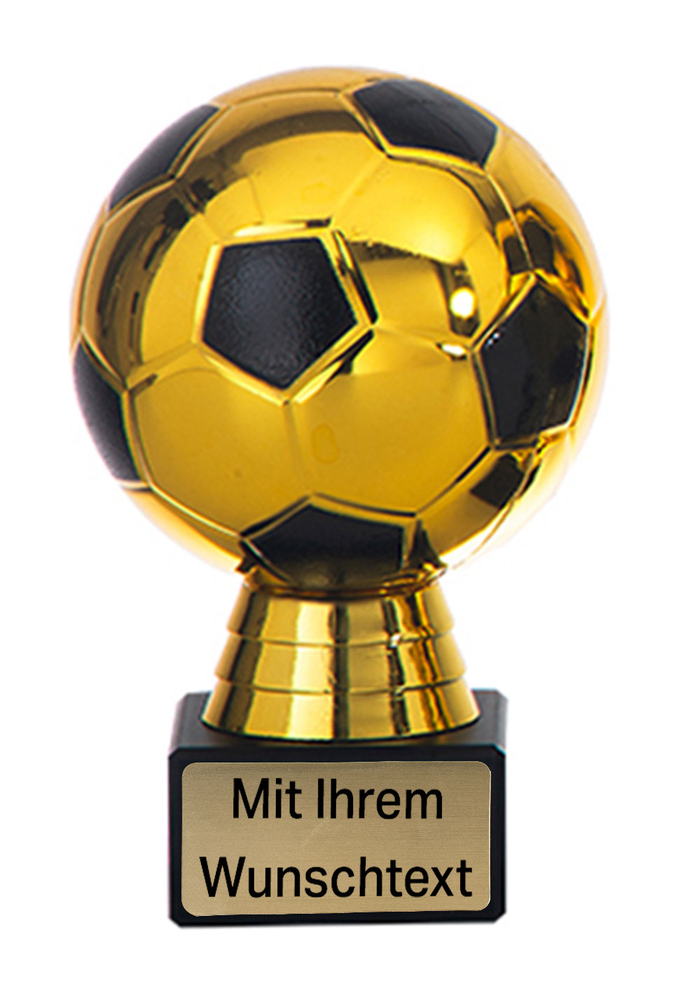 Produktbild von Ballpokal "Fußball" 4er Serie AK5637 gold