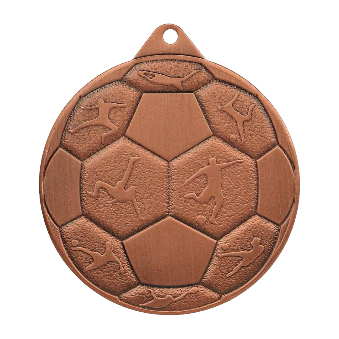 Produktbild von Fußballmedaille "Milvus" Ø 50 mm inkl. Kordel