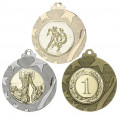Medaille "Iraklio" Ø 50mm mit Wunschemblem und Band