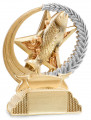 Trophäe Angeln "Fisch" FS31328 gold
