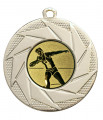 E101 02 Medaille "Briareos" Ø 50 mm inkl. Wunschemblem und KordelFußballmedaille mit Band oder Kordel