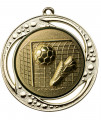E259 02 Medaille "Tartaros" Ø 70 mm inkl. Wunschemblem und KordelFußballmedaille mit Band oder Kordel