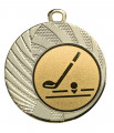 E262 02 Medaille "Apate" Ø 40 mm inkl. Wunschemblem und KordelFußballmedaille mit Band oder Kordel