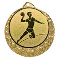 Handball Medaille Brixia Ø 32mm mit Emblem und Band