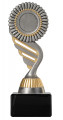 Pokal mit Rosette und Emblem PF225 altsilber/gold