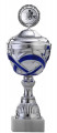 SALE: Pokale 12er Serie S763 silber/blau mit Deckel
