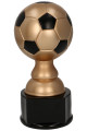 Fußballpokale 3er Serie TRY-RF1015 schwarz mit gold