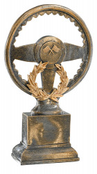 15861 Trophäe Lenkrad FS15861 bronze