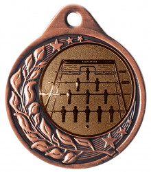 Medaille "Anemonen" Ø 40 mm inkl. Wunschemblem und Kordel bronze