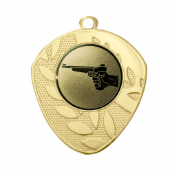 Medaille "Aesculus" Ø 50 mm inkl. Wunschemblem und Kordel gold