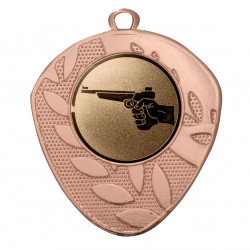 Medaille "Aesculus" Ø 50 mm inkl. Wunschemblem und Kordel bronze