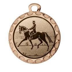 Medaille "Andryala" Ø 32 mm inkl. Wunschemblem und Kordel bronze