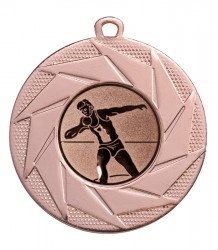 Medaille "Briareos" Ø 50 mm inkl. Wunschemblem und Kordel bronze