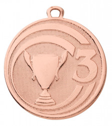 Medaille "Glory" Ø 45 mm inkl. Wunschemblem und Kordel bronze