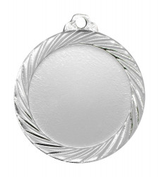 Medaille "Passaron" Ø 32mm mit Wunschemblem und Band silber