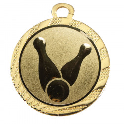 Medaille "Angelonien" Ø 32 mm inkl. Wunschemblem und Kordel gold