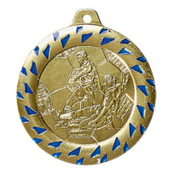 9186g 10 Fußball-Medaillen mit Deutschland-Bändern 