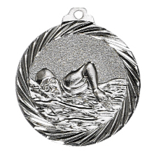 Medaille "Schwimmen" silber
