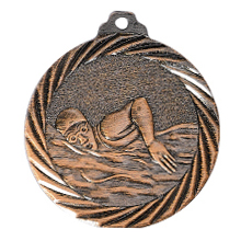Medaille "Schwimmen" bronze