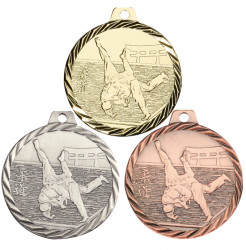 SALE: Medaille "Judo" Ø 50mm mit Band
