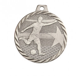 Medaille "Fußball" silber