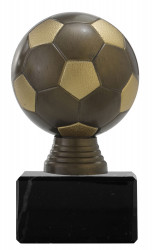 Ballpokal "Fußball" PF300.5 altgold/gold