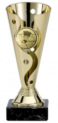 Badmintonpokale 3er Serie A100-BAD gold